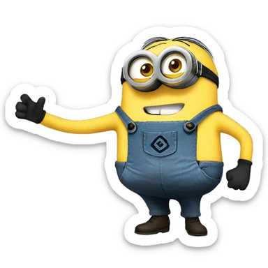 Minion sticker