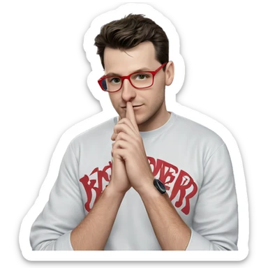 nighttime solo portrait outdoors sticker