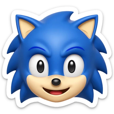 O Emoji do Sonic mais perfeito sticker