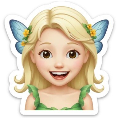 fée morte de rire sticker