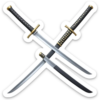 Famous Katana  sticker