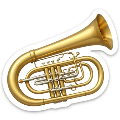 Baritone instrument sticker