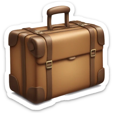 business suitcase sticker