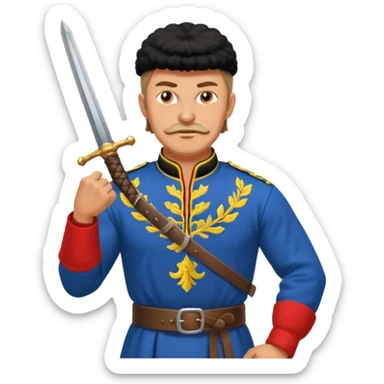 ZAPORIZH COSSACK sticker