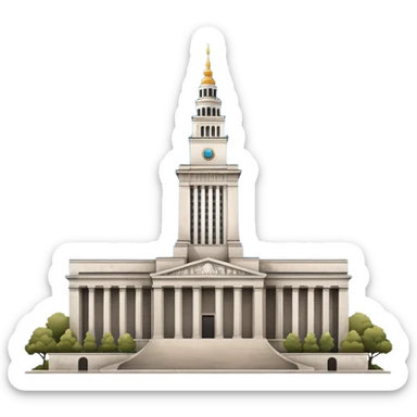 Make a Pałac Kultury i Nauki of Warsaw sticker