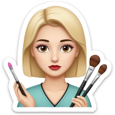make up artist sticker