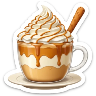 Carmel frapacchino  sticker