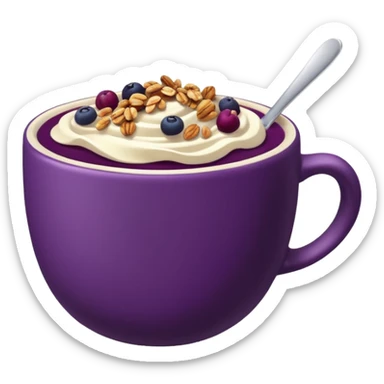 Cup açaí name the log PAÇAÍ sticker