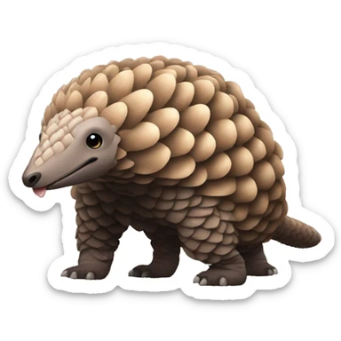 giant pangolin sticker