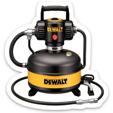 DEWALT DWFP55126 Heavy-Duty Pancake Compressor, Gas, 5 Gal. emoji style  sticker