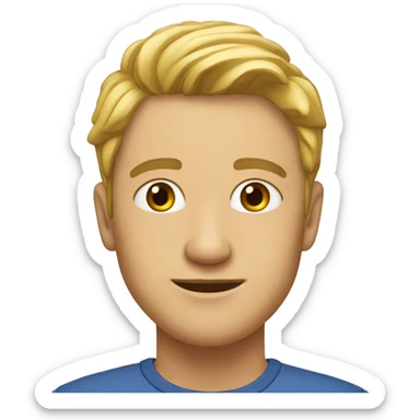 Блакитне серце  sticker