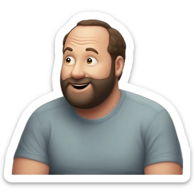 tom segura kissing bert kreischer sticker