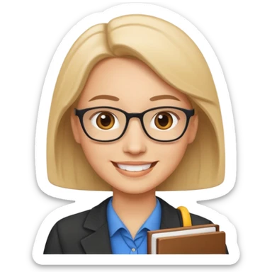 сгенерируй фото учителя sticker