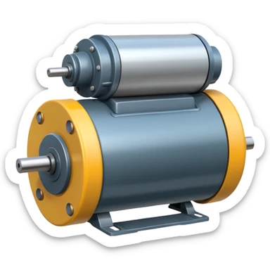 Electric Motor sticker