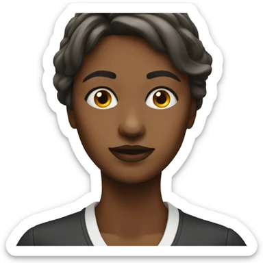 Psychology woman  sticker