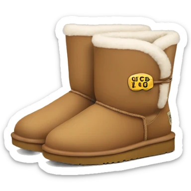 Ugg boots sticker