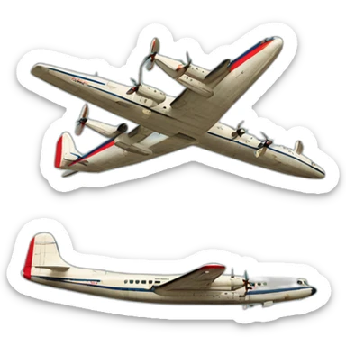 Lockheed L-1049 Super Constellation sticker