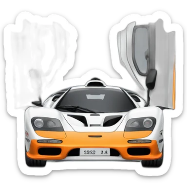 McLaren f1 car sticker