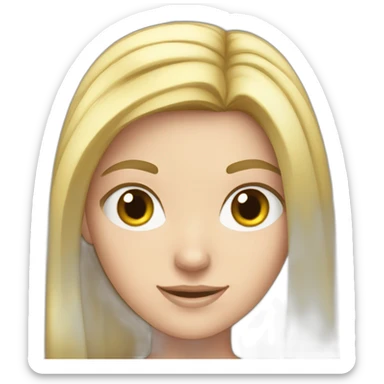 white girl who makes video games sticker