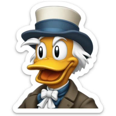 Scrooge McDuck sticker