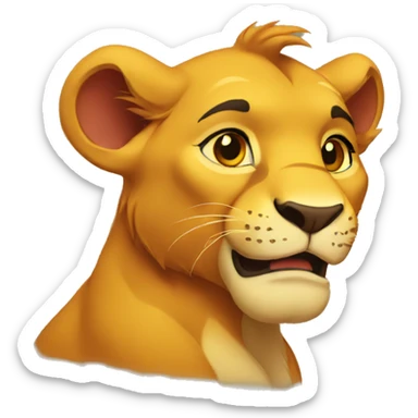 simba sticker