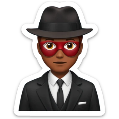 red spy sticker