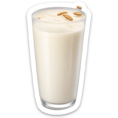 Oat milk sticker