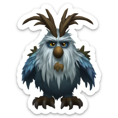 moonkin druid World of Warcraft sticker