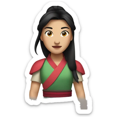 Mulan sticker
