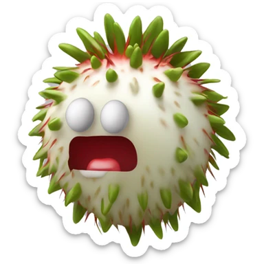 rambutan sticker