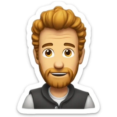 stonks qui bois une biere sticker