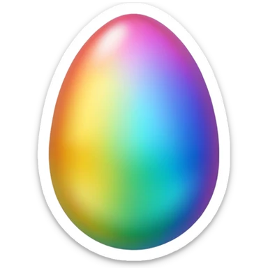 rainbow_egg gif sticker