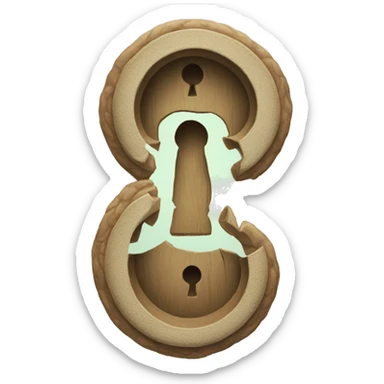keyhole biology sticker