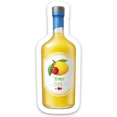 flavored vodka sticker