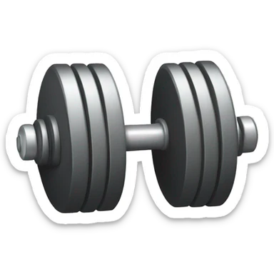 dumbbell  sticker
