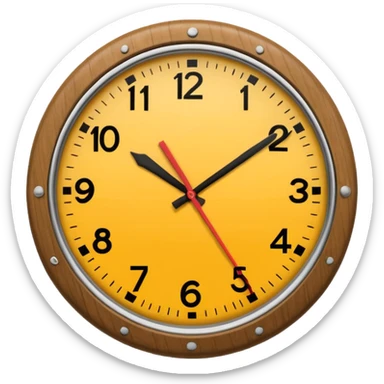 quiero un reloj  de pared 2pm sticker