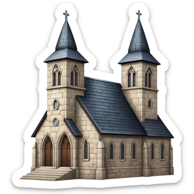 Церковь  sticker