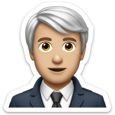 emanuel macron babysitter sticker