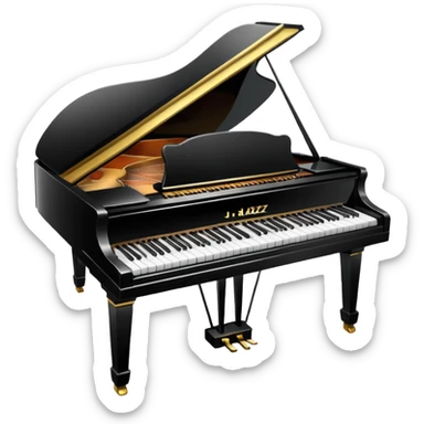 Jazz Piano sticker