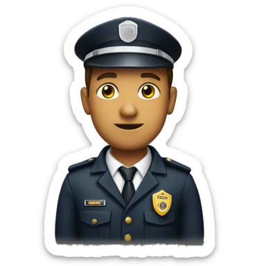 security guard sticker