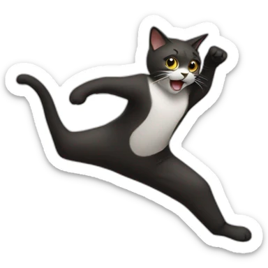 dancing-cat sticker