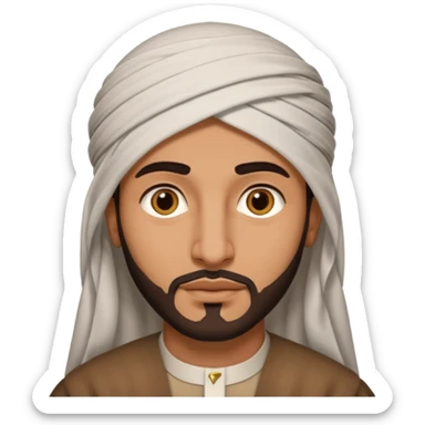 Arabic man sticker
