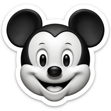 Mickey mouse sticker