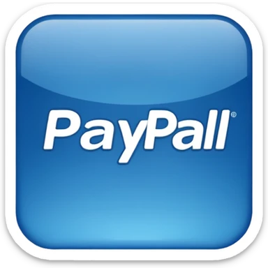 create an icon of the pay pal sticker