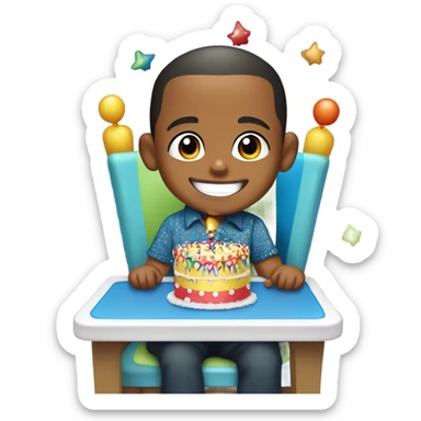 obama first birthday sticker