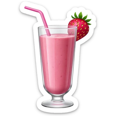 Strawberry smoothie  sticker