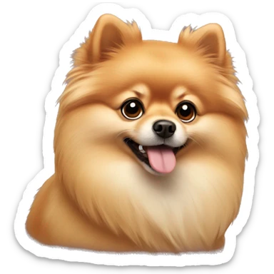 Pomeranian  sticker