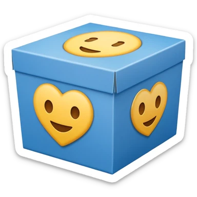 Crée 1  emojis détaillés et stylisés autour du nouveau sèche-cheveux BaByliss PRO Drying Wand.
1️⃣ Emoji du carton d’emballage du produit, fermé, design moderne et professionnel.

 sticker