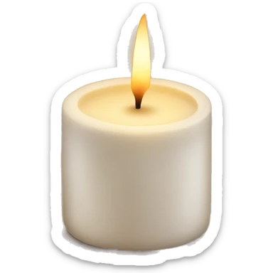 Cozy candle  sticker