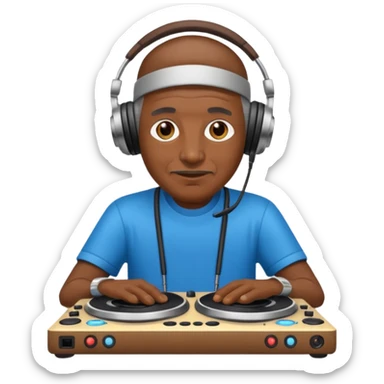 DJ old Sapet sticker